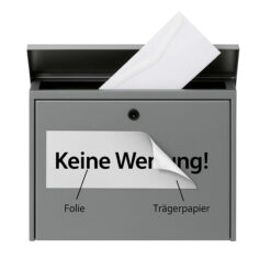 Briefkastenaufkleber