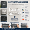 Briefkastenaufkleber