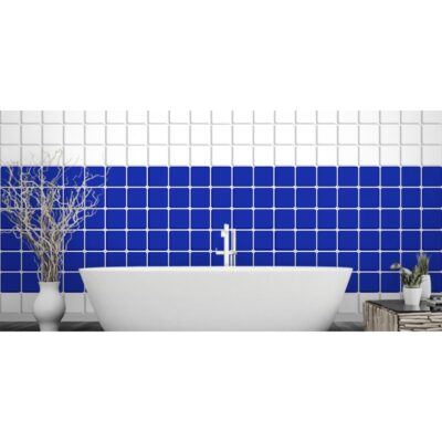 Fliesenaufkleber brilliantblau