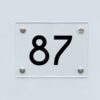 Hausnummernschild 87 - Hausnummer aus Acryl